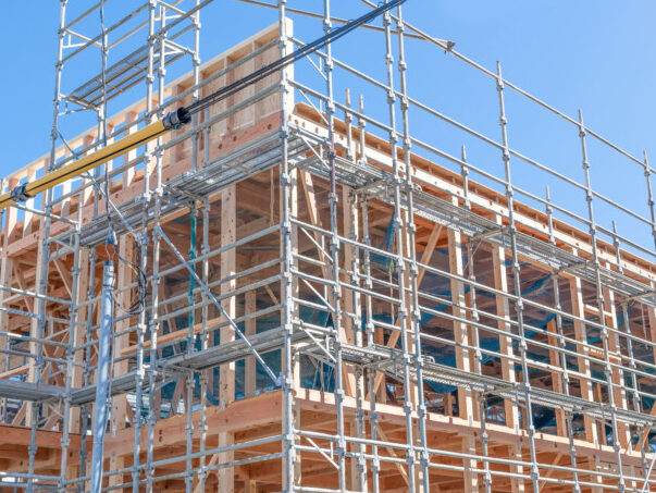 建築現場　工事現場　不動産イメージ